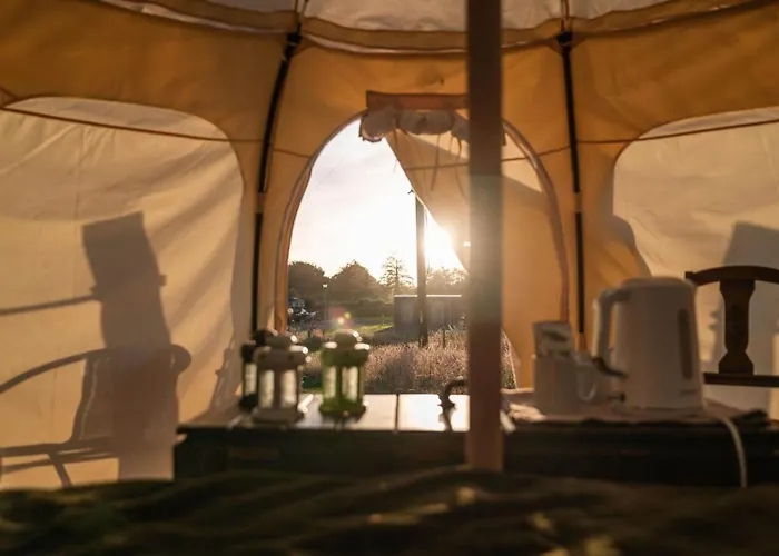 The Getaway - Seascape Belle Tent - Couples Luxury Glamping Belle Tent - Adults Only Luxe tent Dungarvan (Waterford)