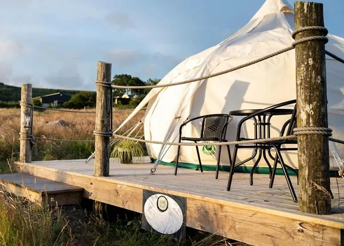 The Getaway - Seascape Belle Tent - Couples Luxury Glamping Belle Tent - Adults Only * Dungarvan (Waterford)